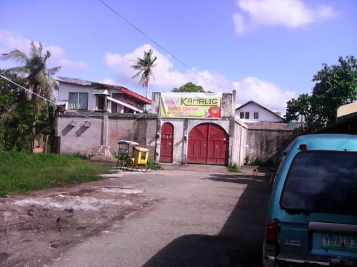 Kamalig Event Center entrance (closed)