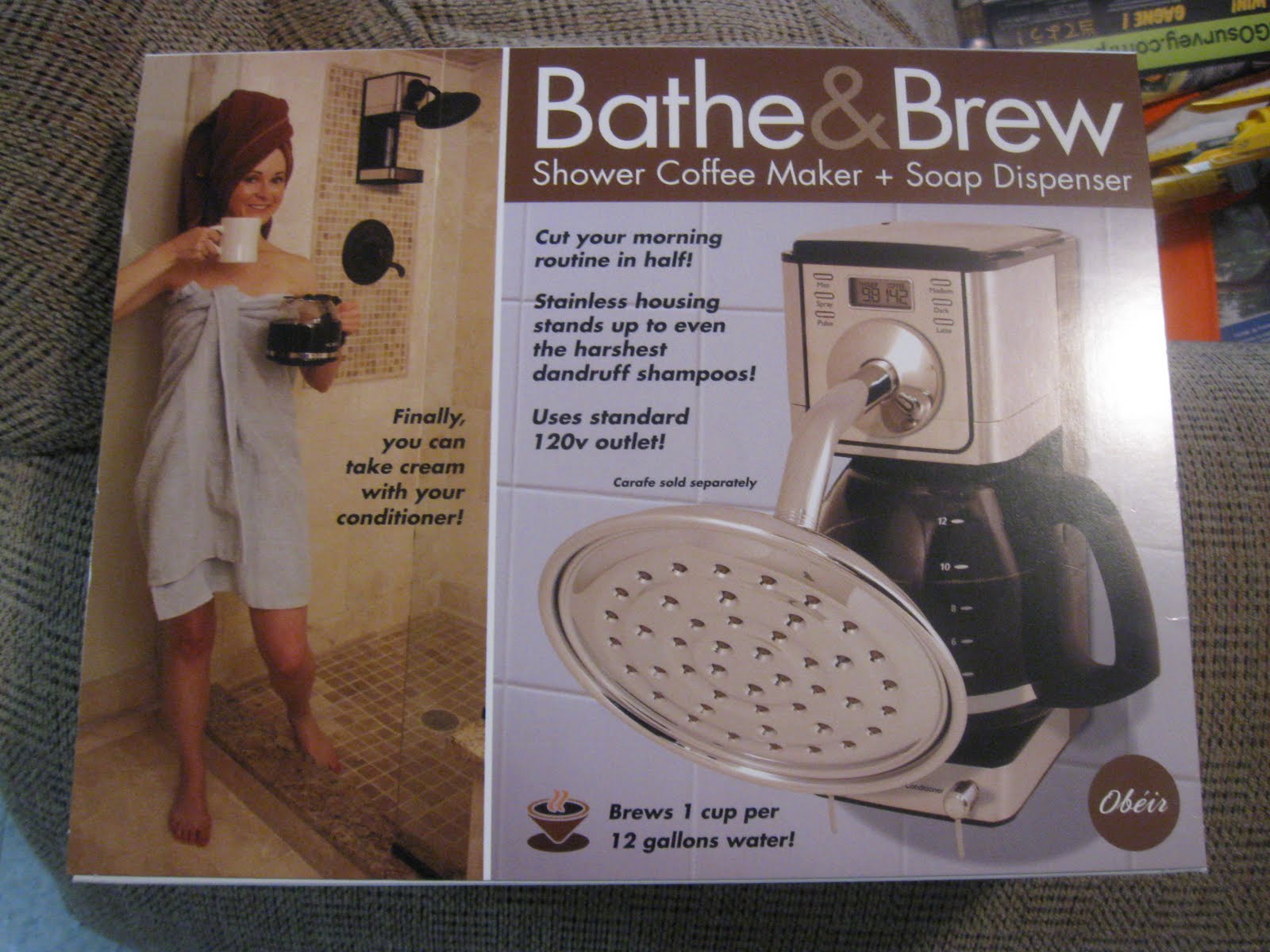 Washing Lita, Coffee and Chicken