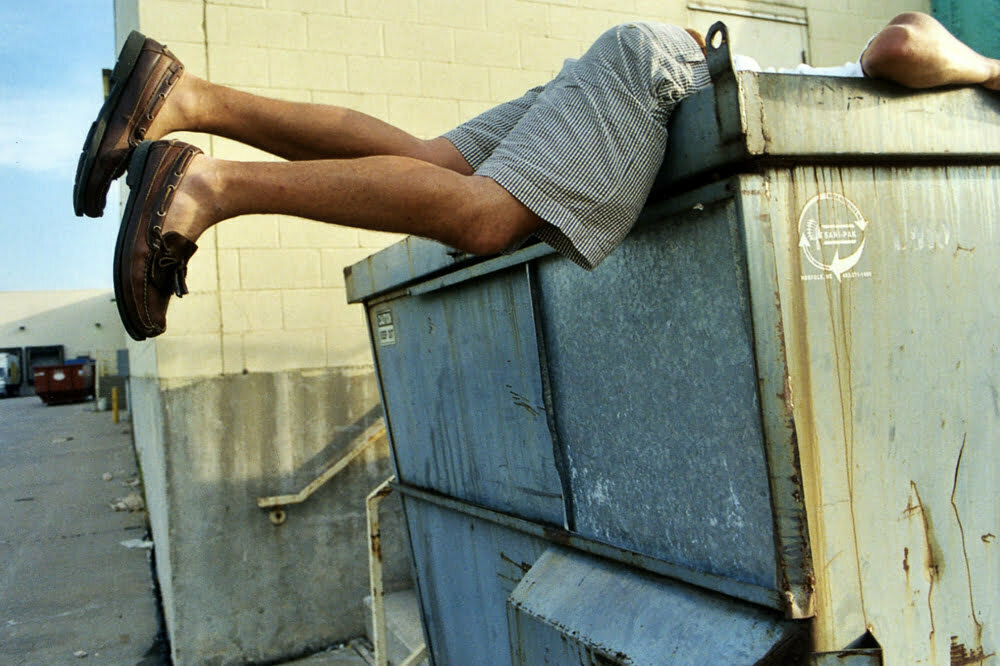 Eating my Food While in the Trash