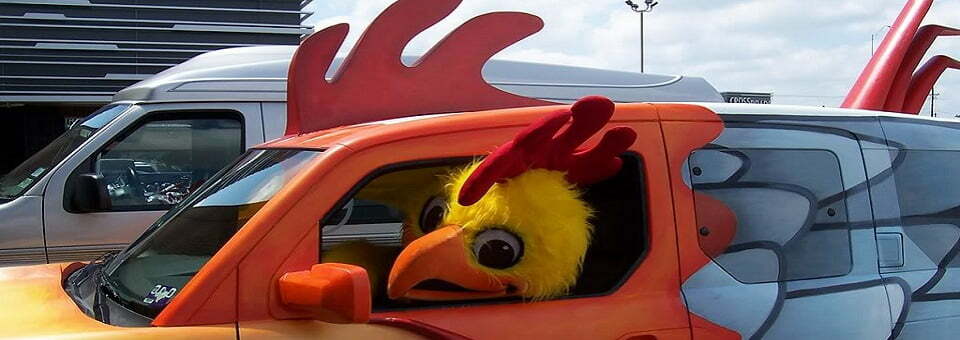 Getting a Free Ride with Chickens
